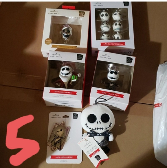 Bundle Nightmare Before Christmas ornaments - Picture 6 of 7